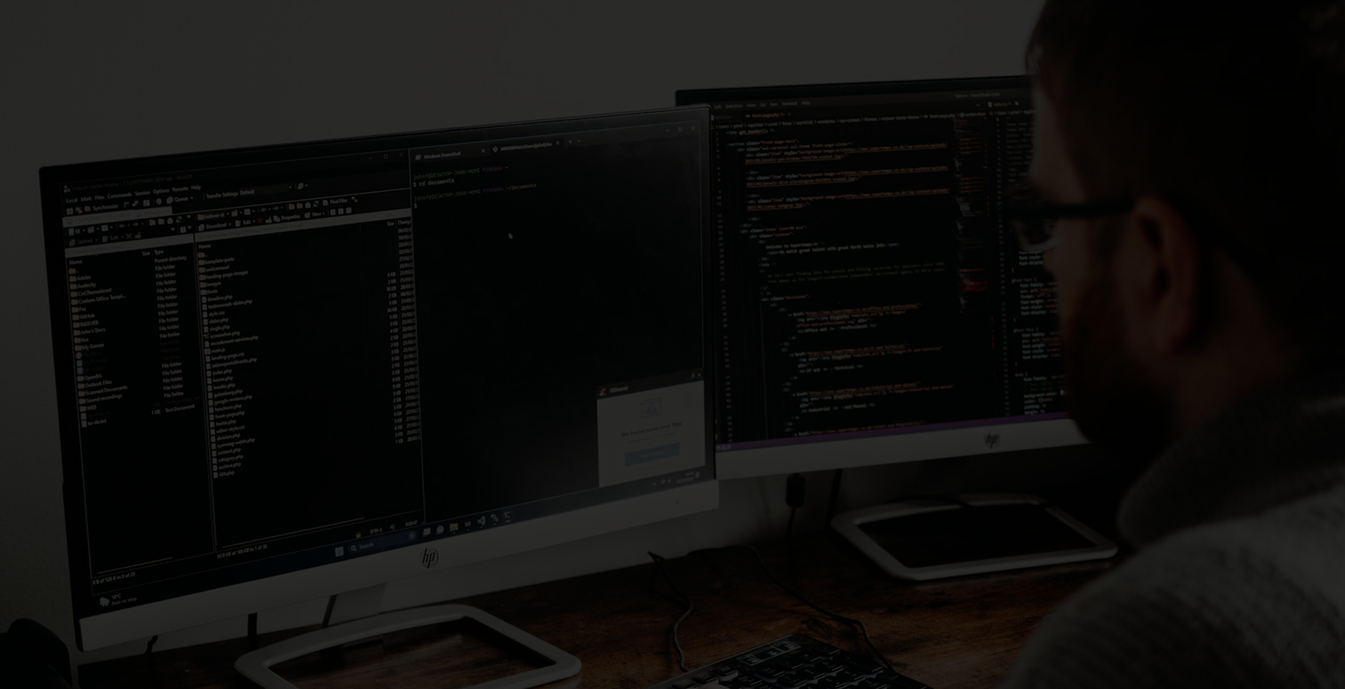 Fondo del encabezado